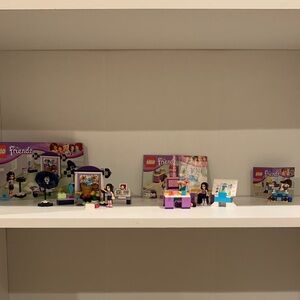 Lego Friends Sets with Pink, Purple and Teal Accessories